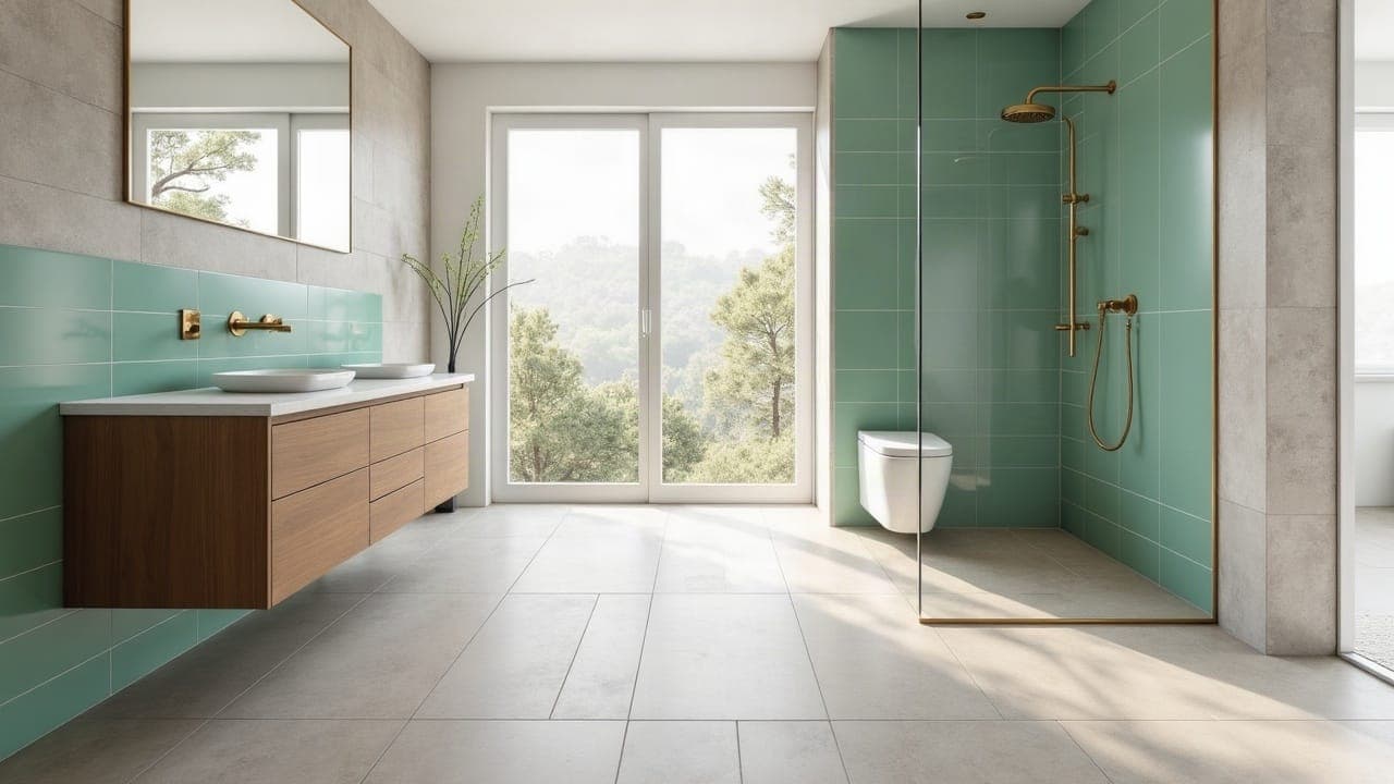 Combien coûte la rénovation d'une salle de bain à Saint-Nazaire ? Le poste carrelage expliqué
